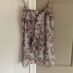 Spaghetti strap tank